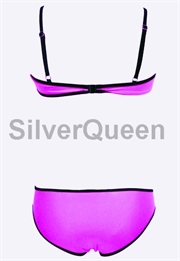 Pink-Fuchsia bandage bikini